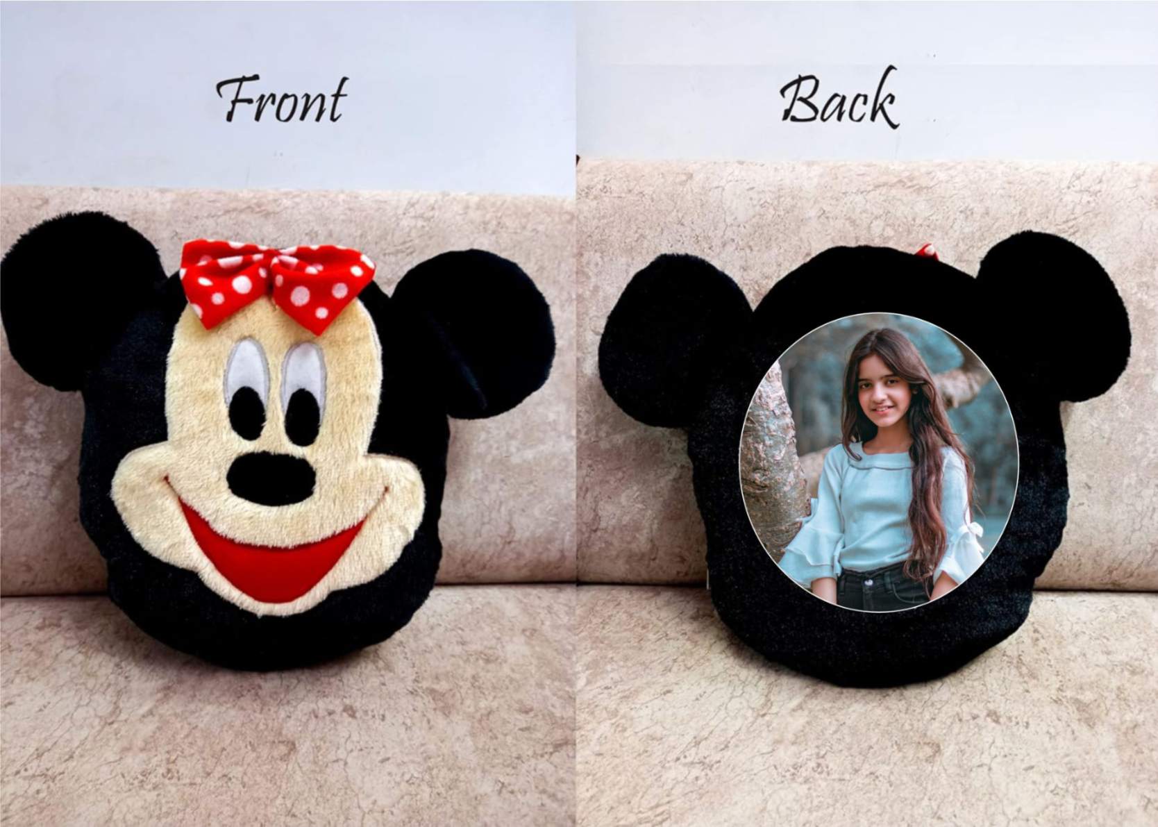 PL14 Minnie Mouse Pillow 16x16